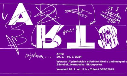 ART 3 - společná výstava tří plzeňských středních škol s uměleckými obory
