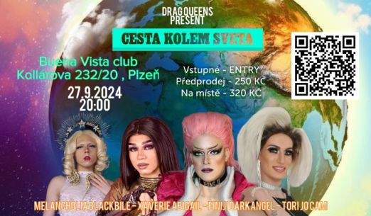 DRAG QUEENS Present - Cesta kolem světa