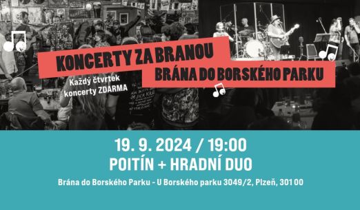 Koncerty za Branou - Hradní Duo + Poitín