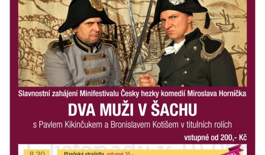 DVA MUŽI V ŠACHU - slavnostní zahájení