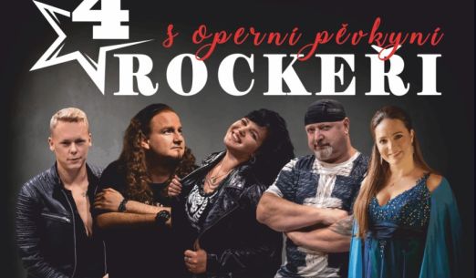 4 ROCKEŘI s operní pěvkyní