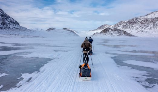 Grónsko: Zimní Arctic Circle Trail