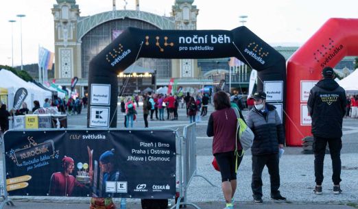 Noční běh pro Světlušku 2025 Plzeň