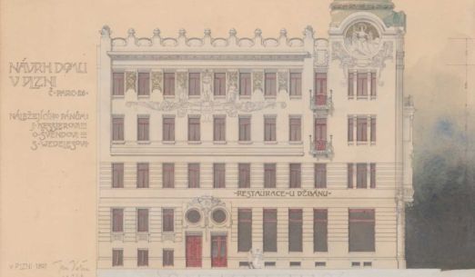 Komentovaná prohlídka výstavy Obraz Plzně se zaměřením na urbanismus a architekturu města