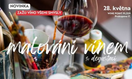 Malování vínem s degustací