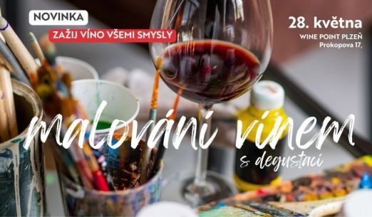 Malování vínem s degustací