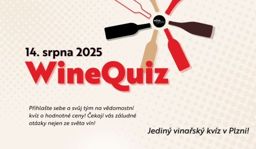 WineQuiz 8 - jediný vinařský kvíz v Plzni
