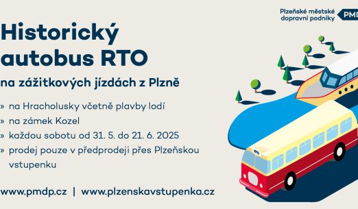 Historickým autobusem na plavbu lodí