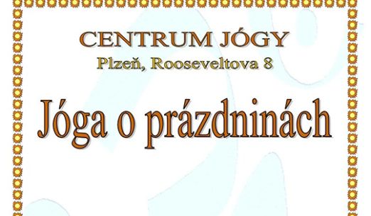Jóga o prázdninách