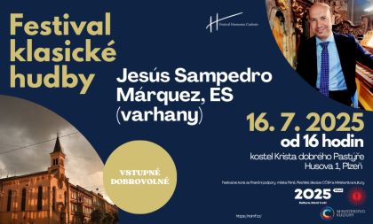 Festival klasické hudby Harmonia Caelestis: Jesús Sampedro Márquez (ES)