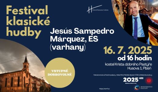 Festival klasické hudby Harmonia Caelestis: Jesús Sampedro Márquez (ES)