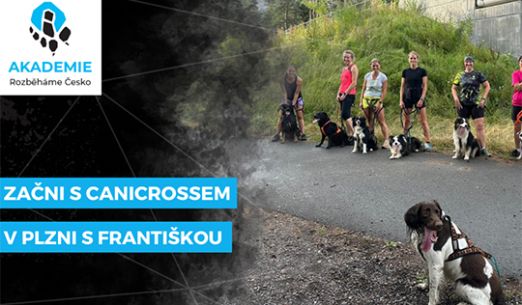 Začni s canicrossem v Plzni s Františkou | Rozběháme Česko