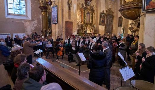 Česká mše vánoční v klášteře Svatá Dobrotivá