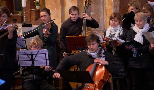 Česká mše vánoční v klášteře Svatá Dobrotivá