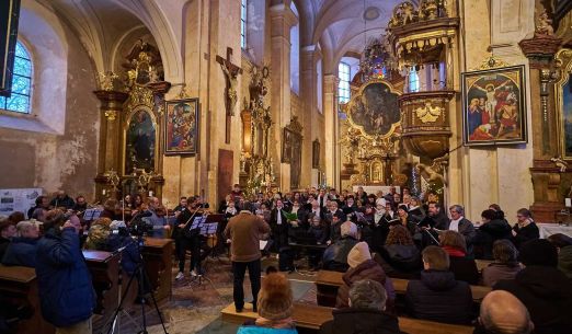 Česká mše vánoční v klášteře Svatá Dobrotivá