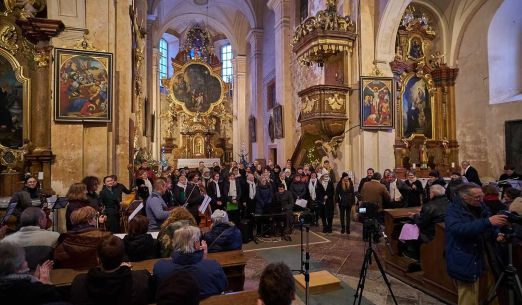 Česká mše vánoční v klášteře Svatá Dobrotivá