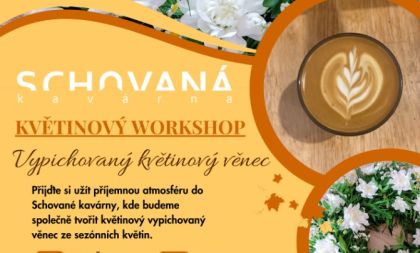 Květinový workshop - vypichovaný věnec