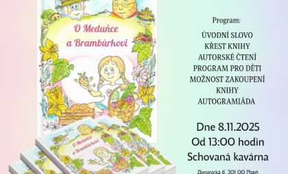 Křest knihy O Meduňce a Brambůrkovi