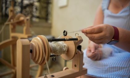 Přástky v Národopisném muzeu Plzeňska