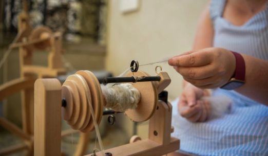 Přástky v Národopisném muzeu Plzeňska