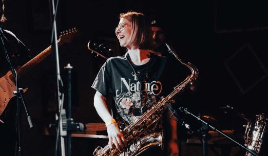 Vánoční busking párty