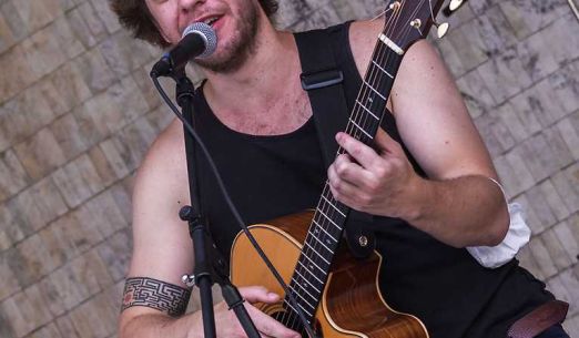 Vánoční busking párty