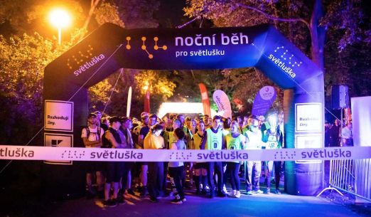 Noční běh pro Světlušku 2026 Plzeň
