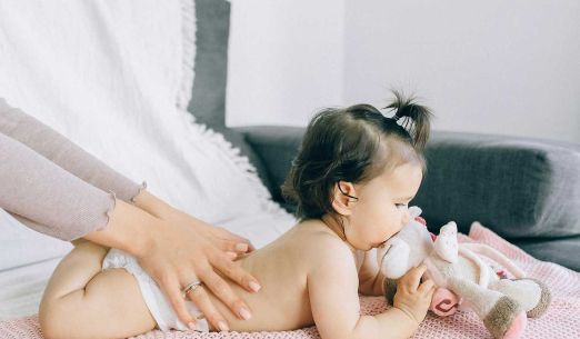 Ukázka baby masáží