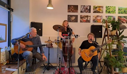 Spolektiv Trio: Koncert mezi knihami