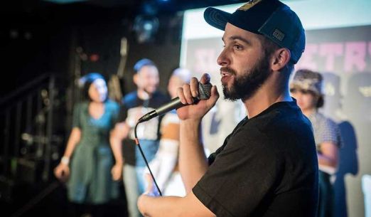 Slam poetry v Andělu