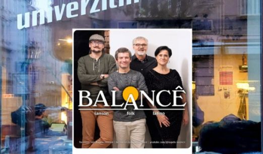 Koncert BALANCÊ v Družbě