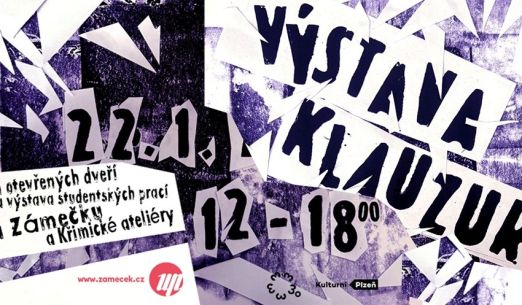 Výstava klauzurních prací studentů SUPŠ Zámeček v Plzni