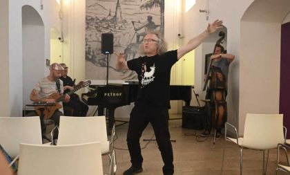 Koncert Sdružení přátel improvizace: Dialog s výstavou Josef Šíma. Mezisvěty