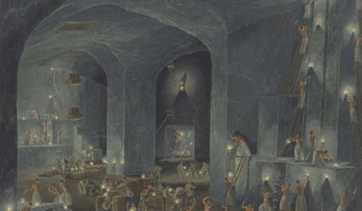 Svět pod povrchem: Jeskyně, podzemí a podsvětí v umění 19. století