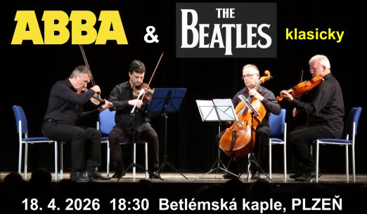 ABBA a BEATLES klasicky v Plzni