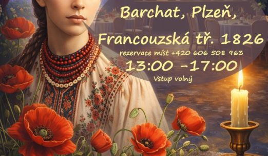 Literárně-hudební večer Lesji Ukrajinky v Plzni