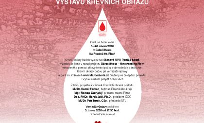 Výstava krevních obrazů