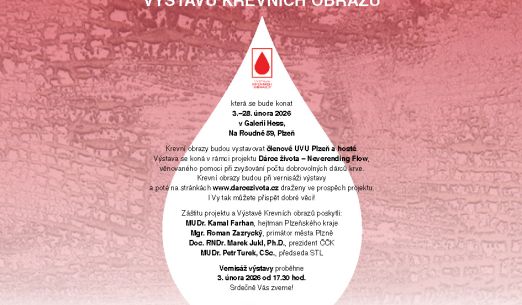 Výstava krevních obrazů