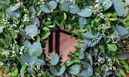 Jarní workshop - vázaný věnec/dekorace