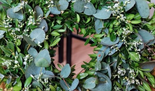 Jarní workshop - vázaný věnec/dekorace