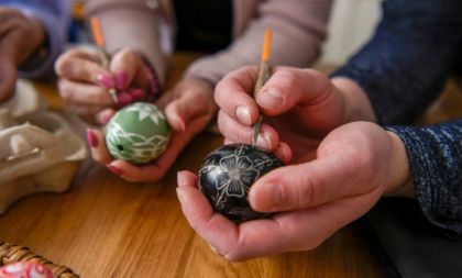 Rukodělná dílna: Zdobení kraslic technikou vyškrabávání