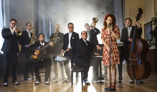 Po siréně swing! Pilsner Jazz Band; Les Fraises Chevelures