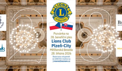 28. benefiční ples, Lions Club Plzeň-City
