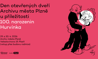 Den otevřených dveří Archivu města Plzně u příležitosti 100. narozenin Hurvínka