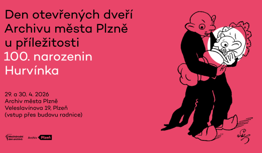Den otevřených dveří Archivu města Plzně u příležitosti 100. narozenin Hurvínka