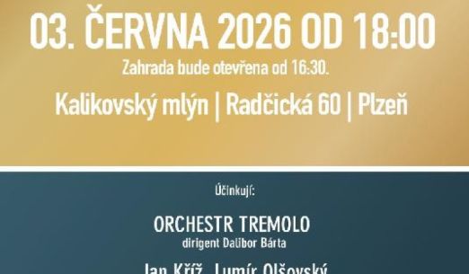 Orchestr Tremolo s hosty pro Centrum Hájek