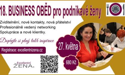 18. Business oběd pro podnikavé ženy