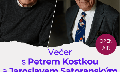 Petr Kostka a Jaroslav Satoranský: Večer s hereckými legendami