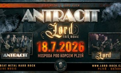 Lord a Antracit - hardrockový večer v Božkově
