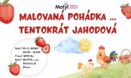 Malovaná pohádka ... tentokrát jahodová
